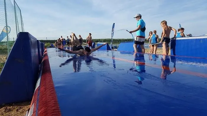 Airtrack Slip N Slide Inflatable Slides