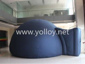 القبة السماوية المحمولة نفخ خيمة قبة المسرح