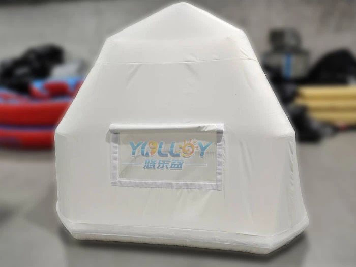 Inflatable Floating Tent And Raft For Camping